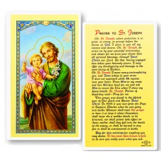 St. Joseph Holy Card